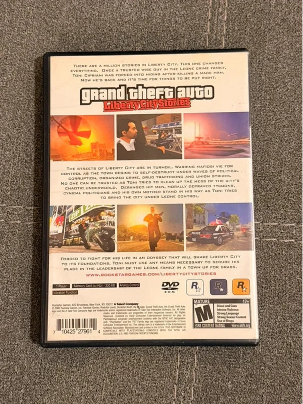 Grand Theft Auto Liberty City Stories for PlayStation 2